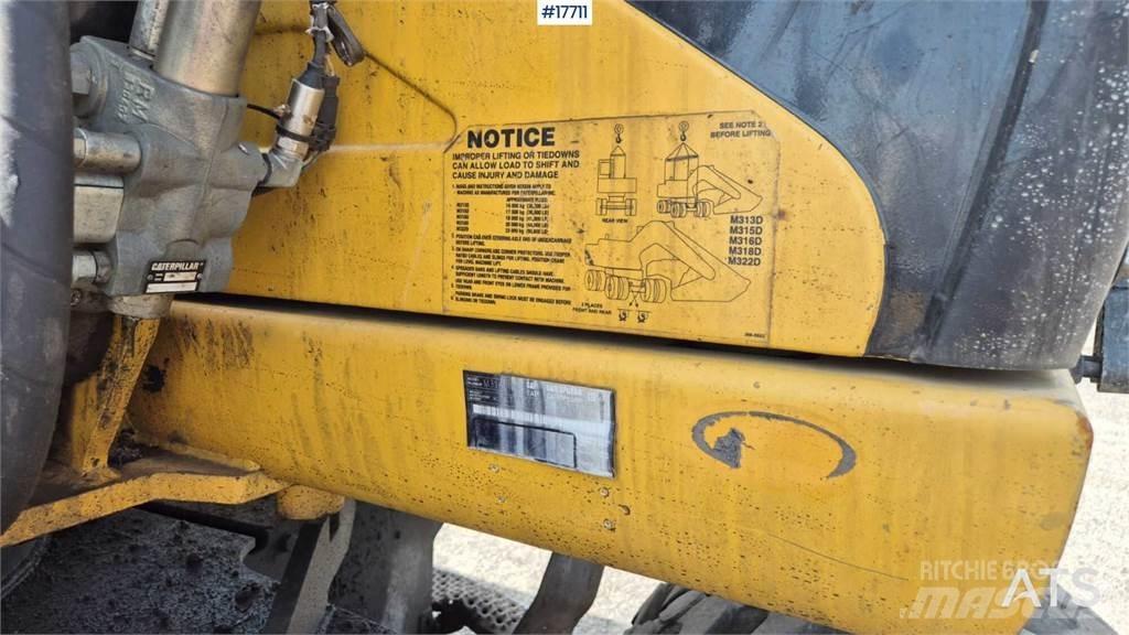 CAT M316D Колёсные экскаваторы