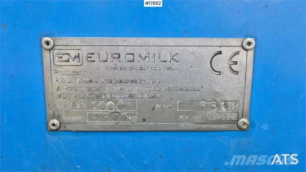Euro MILK FXX 1000 Кормовые вагоны