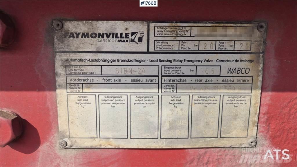 Faymonville STBN-2A Низкорамные полуприцепы