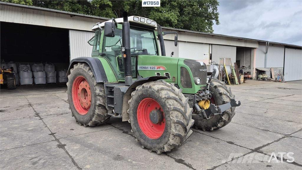 Fendt Vario 820 Трактора