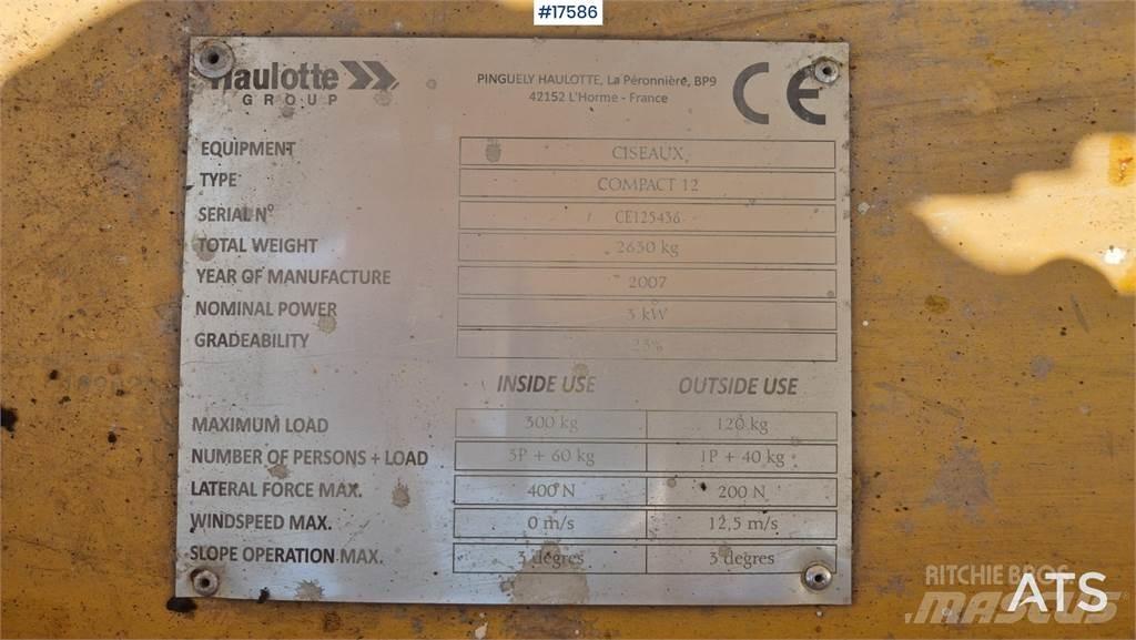 Haulotte Compact 12 Ножничные подъемники