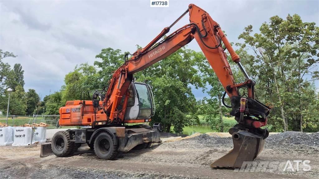 Hitachi EX 165W Колёсные экскаваторы