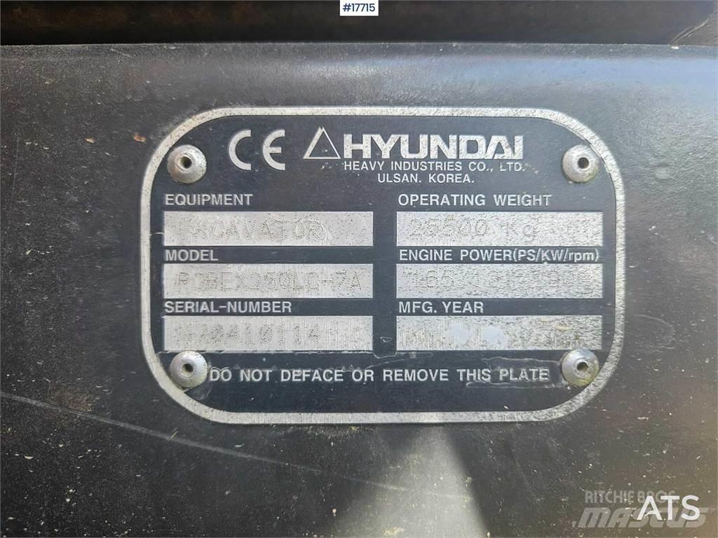 Hyundai 250 LC- 7A Гусеничные экскаваторы