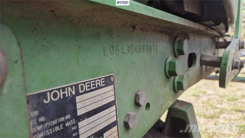 John Deere 6430 Трактора
