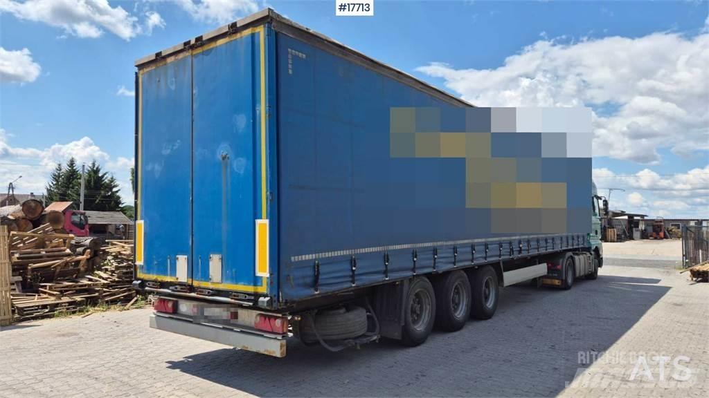 Krone SD Тентованные полуприцепы