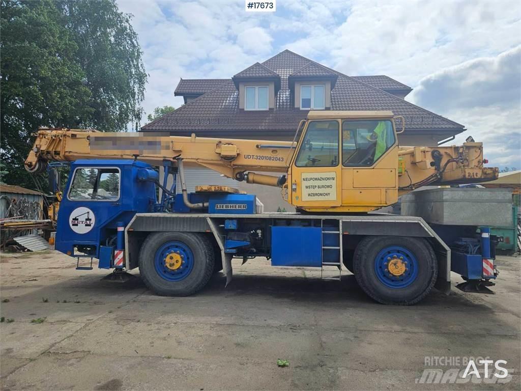Liebherr LTM 1025 Автокраны