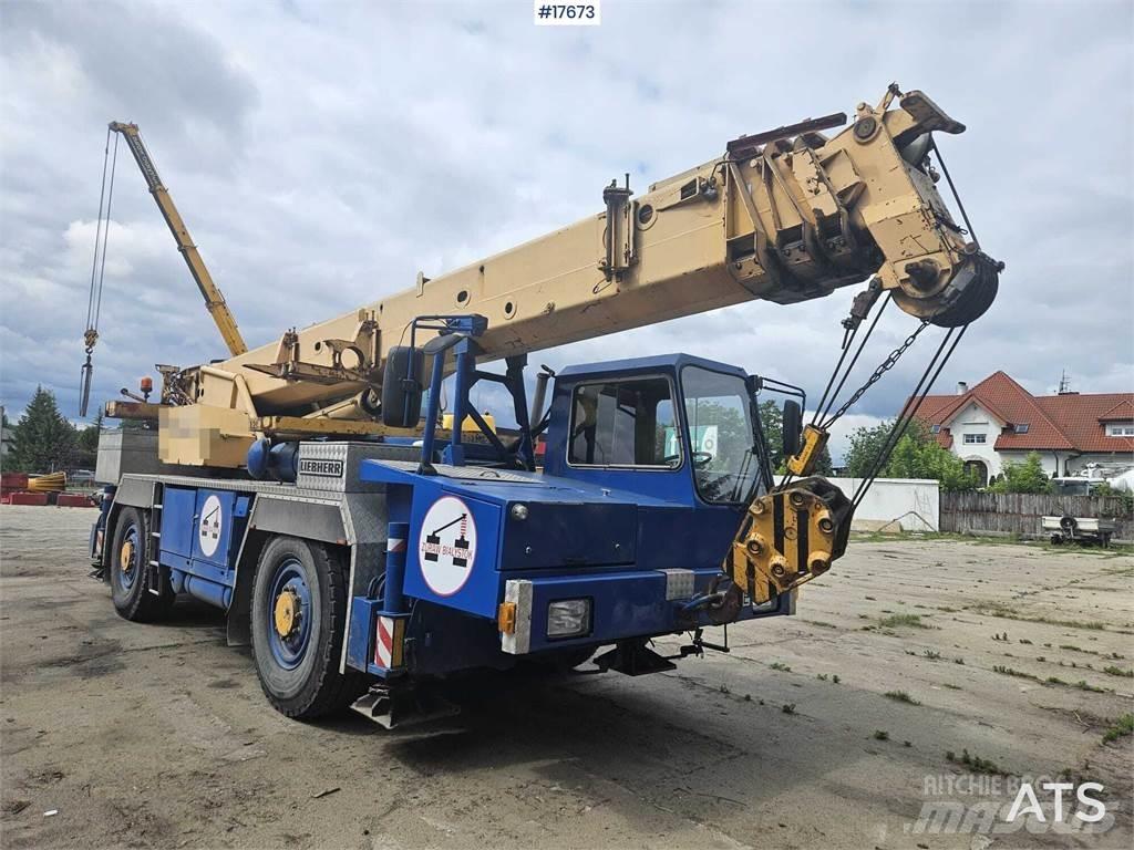 Liebherr LTM 1025 Автокраны