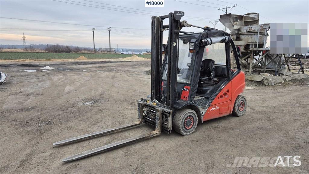 Linde H25T Дизельные погрузчики