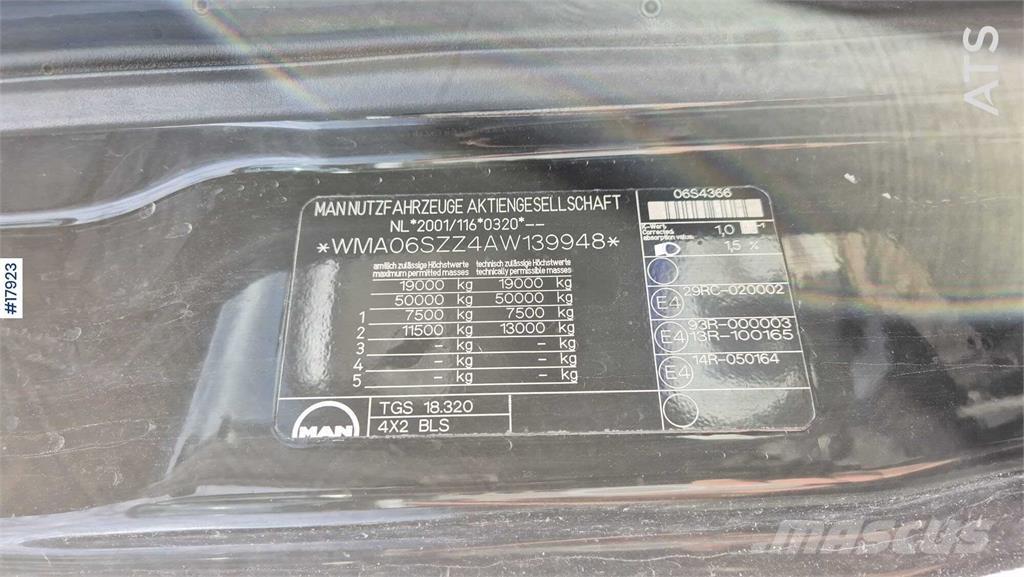 MAN TGS 18.320 Седельные тягачи