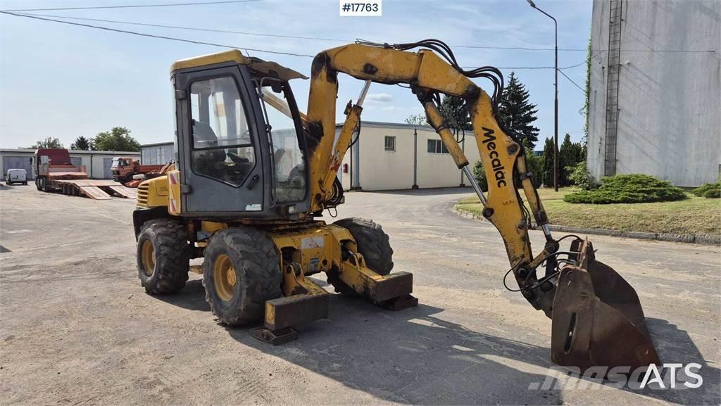 Mecalac 12MX Колёсные экскаваторы