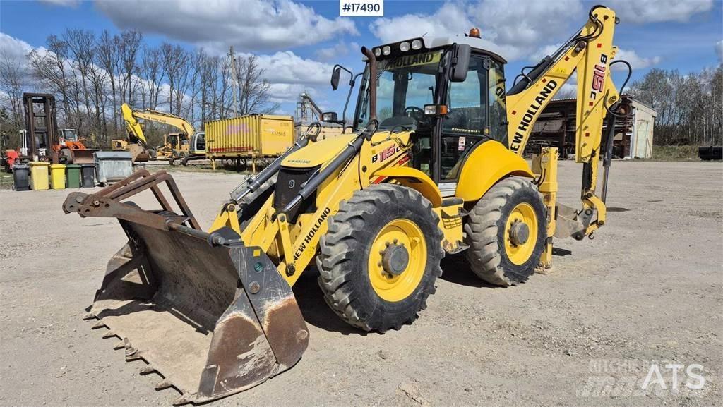 New Holland B 115C Экскаваторы-погрузчики