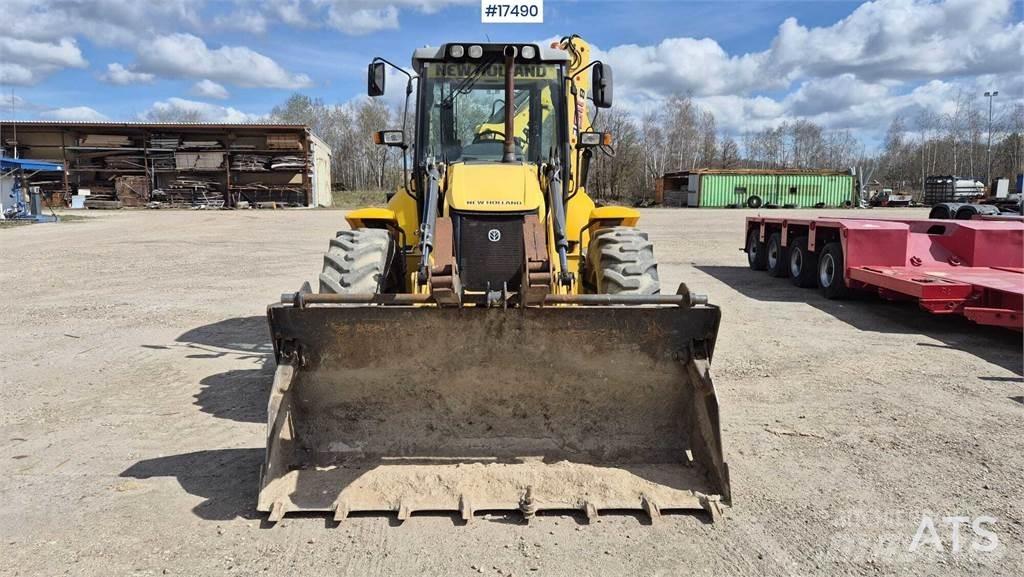 New Holland B 115C Экскаваторы-погрузчики