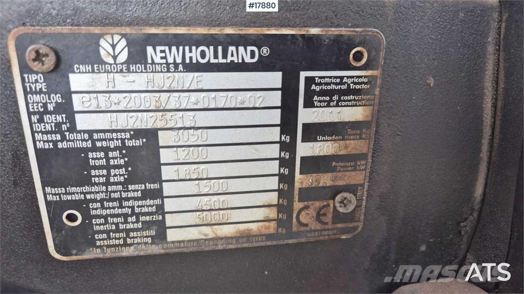 New Holland T 3040 Трактора