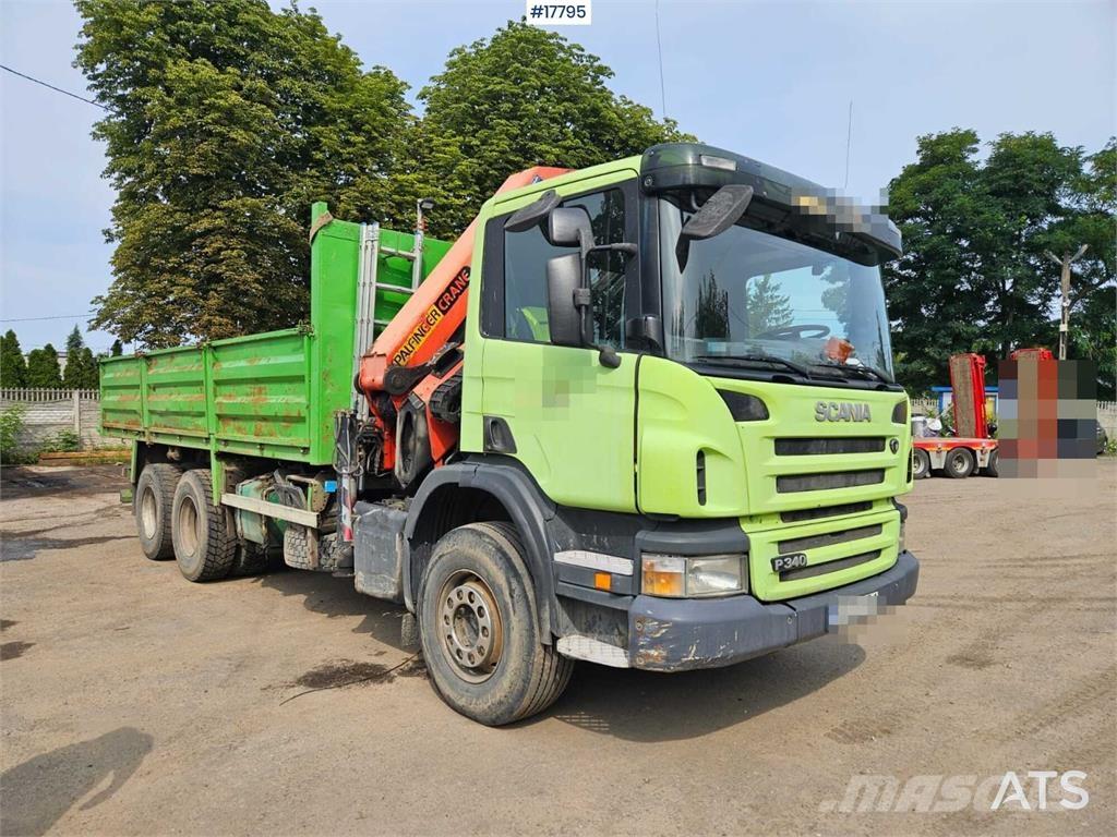 Scania P 340 Автомобильные краны