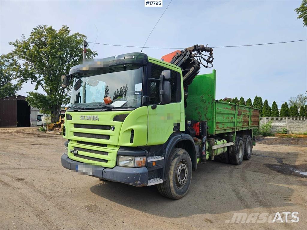 Scania P 340 Автомобильные краны