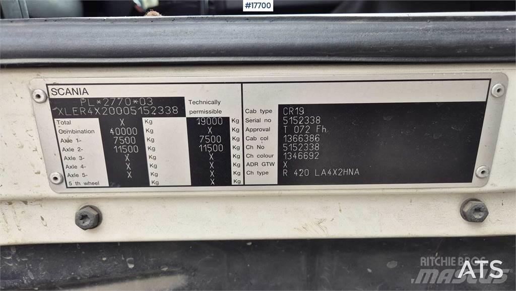 Scania R420 Седельные тягачи