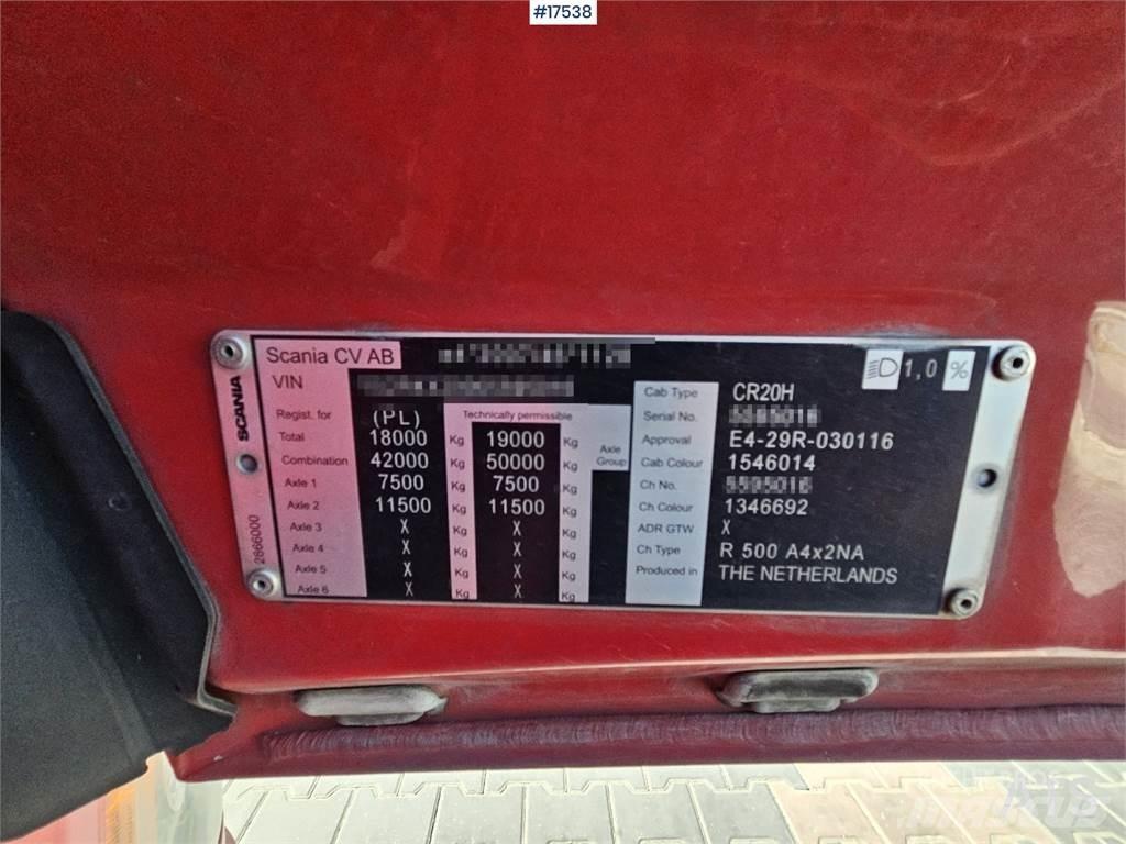 Scania R500 Седельные тягачи