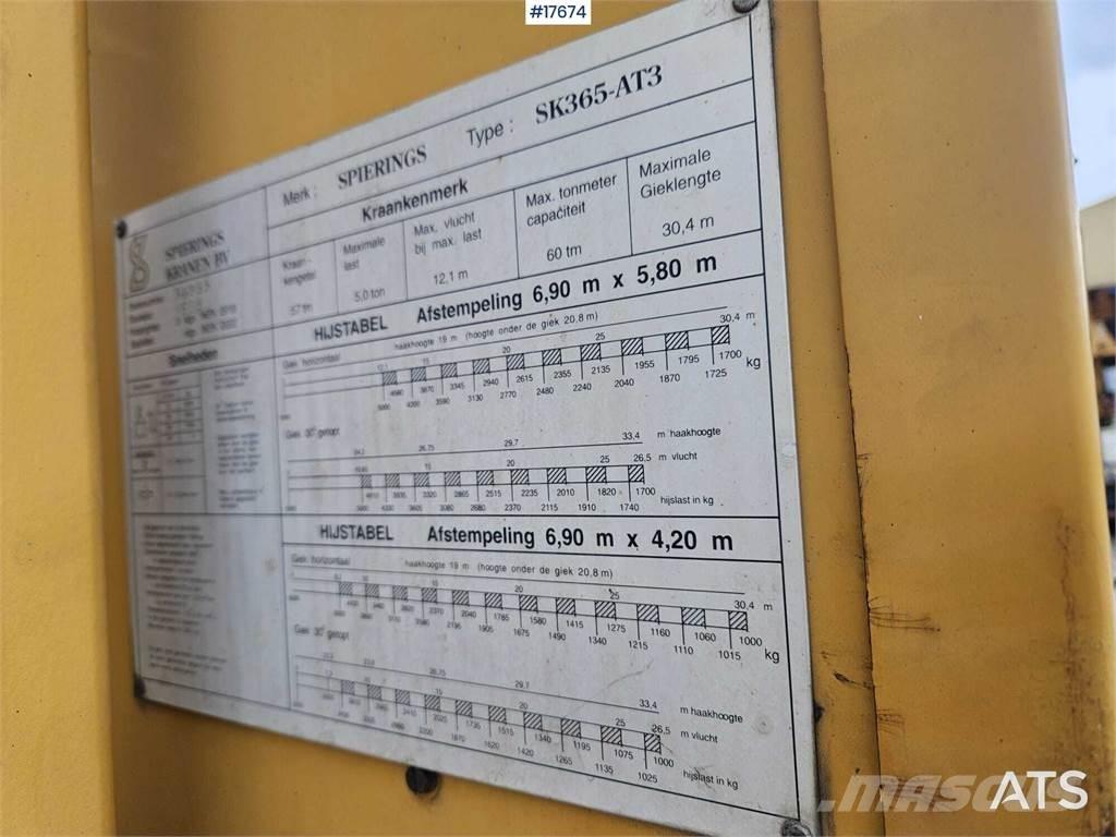 Spierings SK365-AT Автокраны