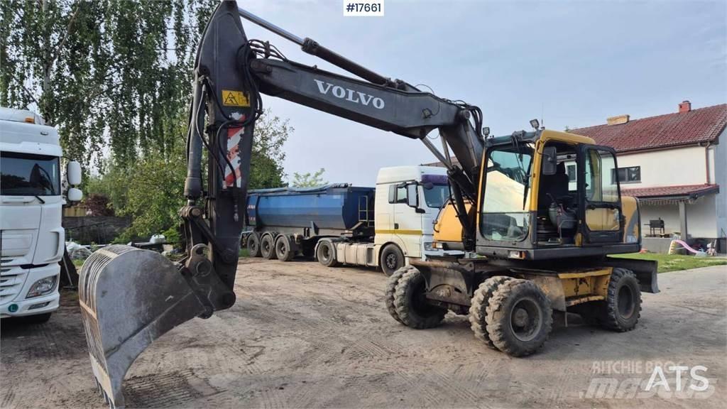Volvo EW 160B Колёсные экскаваторы