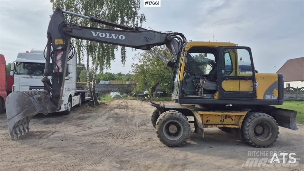 Volvo EW 160B Колёсные экскаваторы