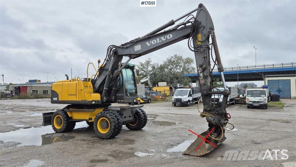 Volvo EW 160C Колёсные экскаваторы