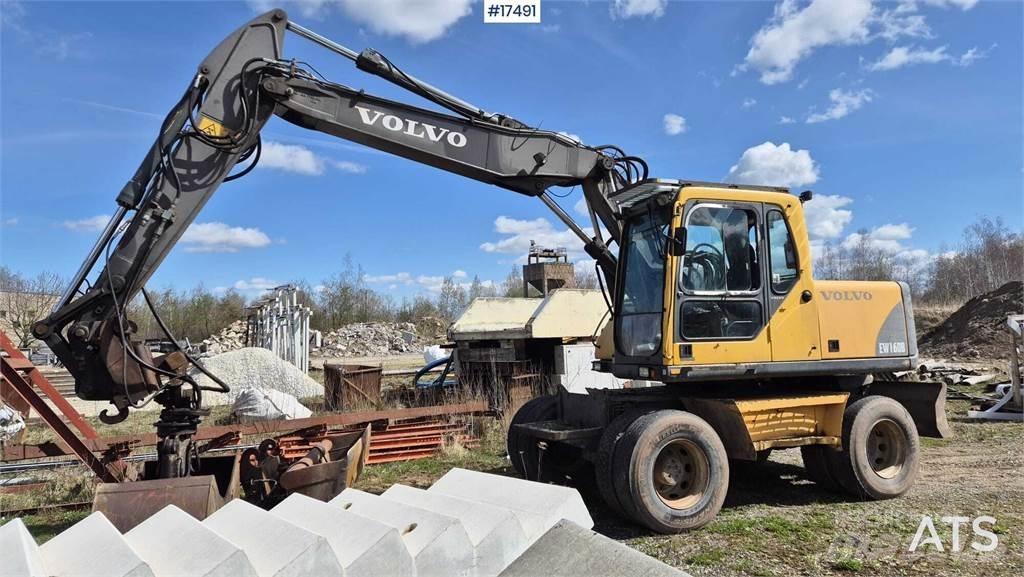 Volvo EW160B Колёсные экскаваторы