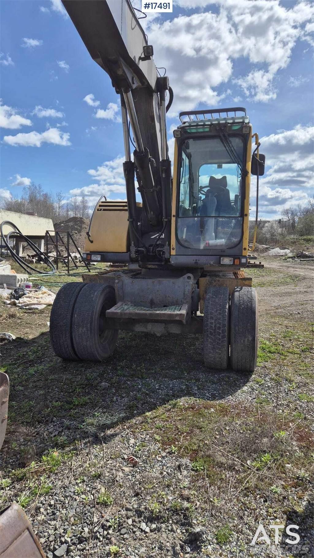 Volvo EW160B Колёсные экскаваторы