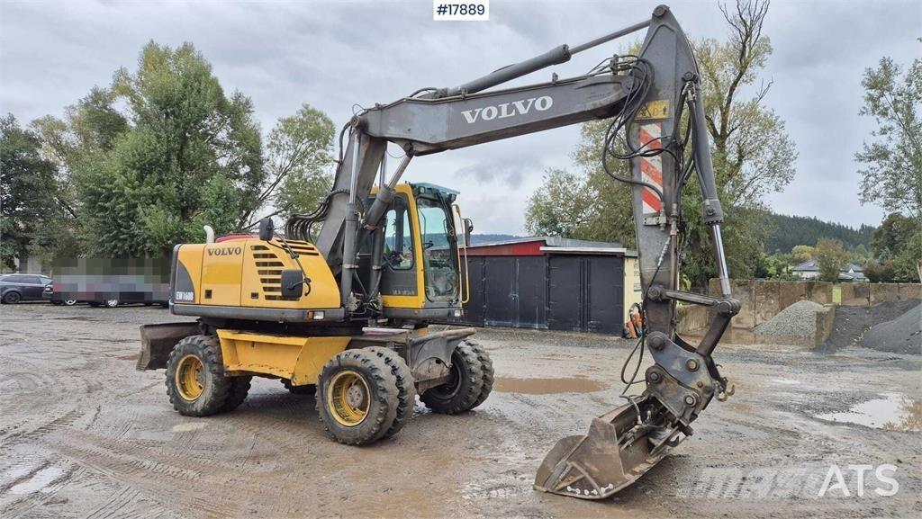 Volvo EW160B Колёсные экскаваторы