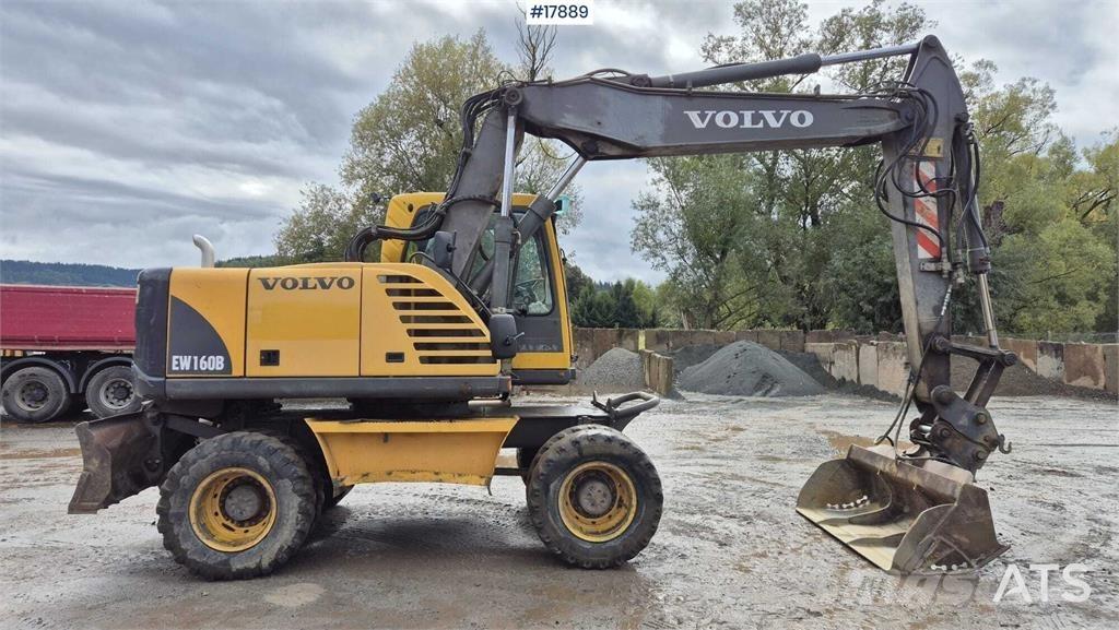 Volvo EW160B Колёсные экскаваторы