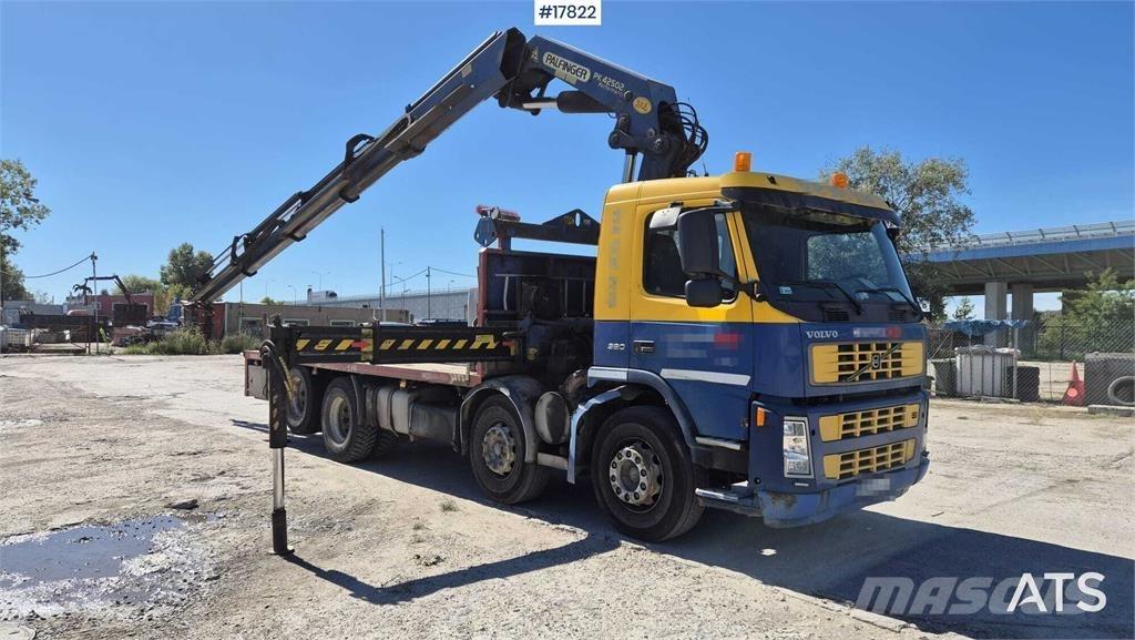 Volvo FM12 Автомобильные краны