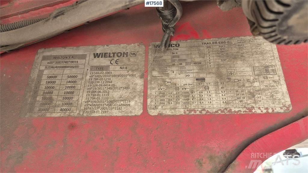 Wielton NJ 4 Низкорамные полуприцепы