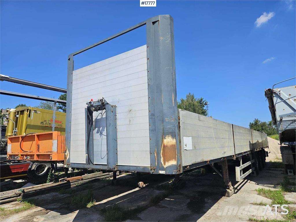 Zaslaw D-651 Полуприцепы-платформы/боковая разгрузка