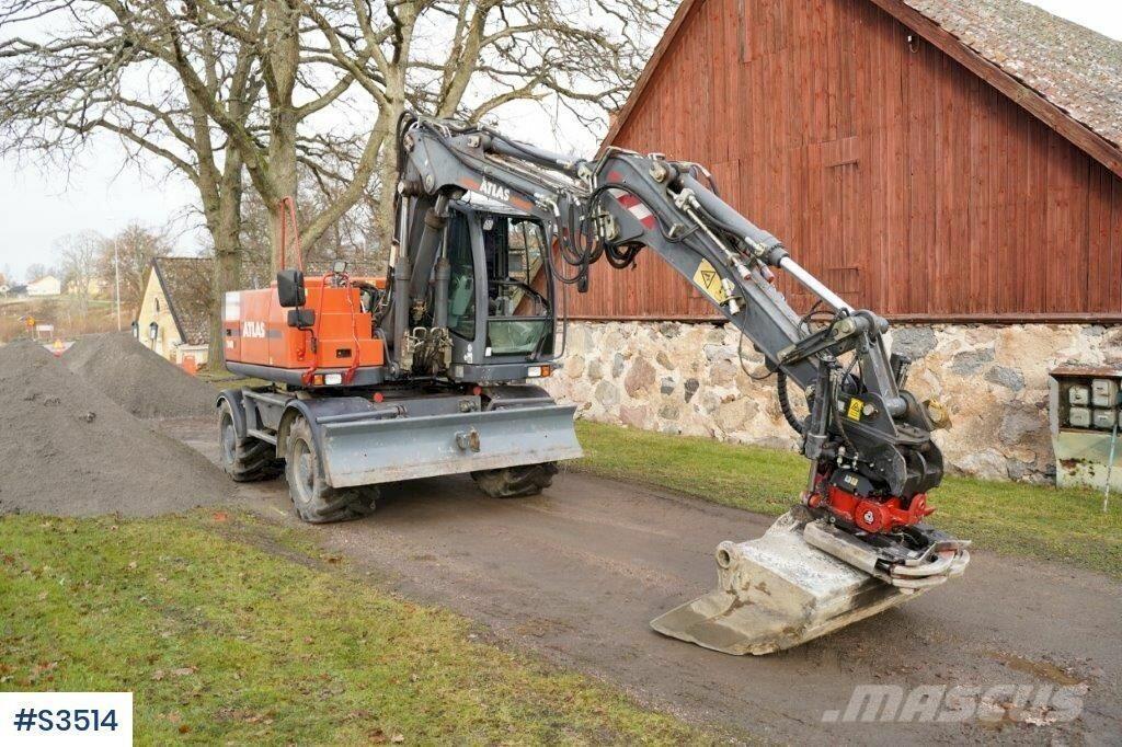 Atlas 140W Excavator Гусеничные экскаваторы