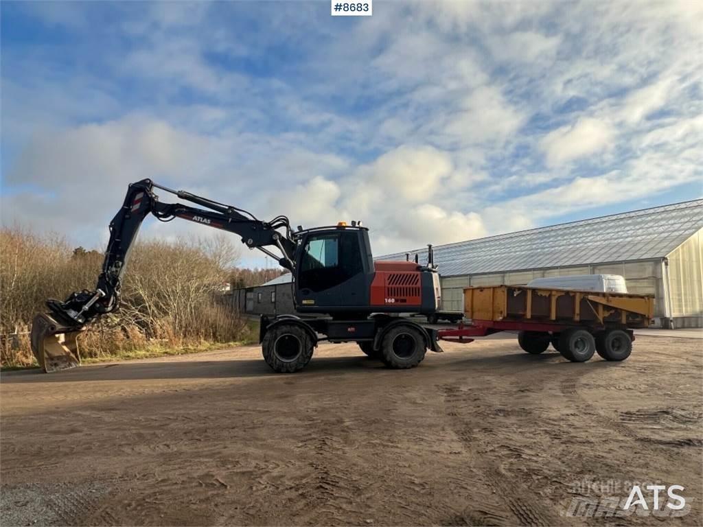 Atlas 160W Колёсные экскаваторы
