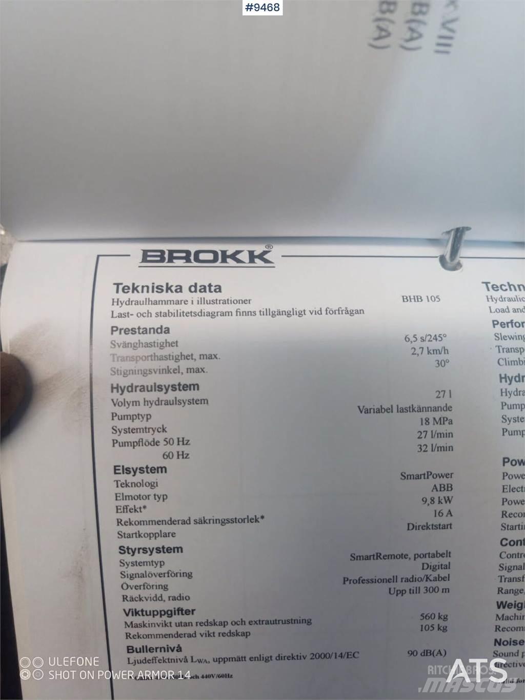 Brokk 70 Строительная техника - Другие