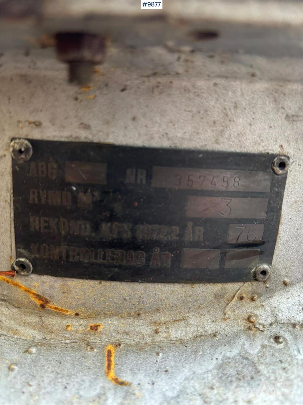  Farmartank 3 kubik Компоненты строительной техники