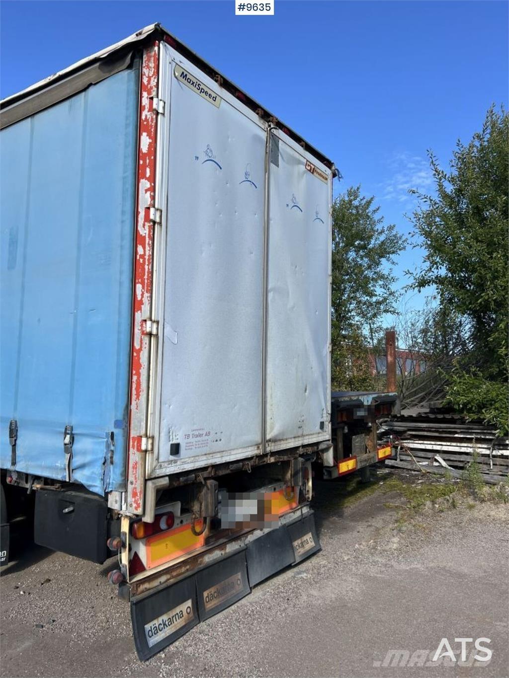 Fruehauf SS136/P3S Тентованные полуприцепы
