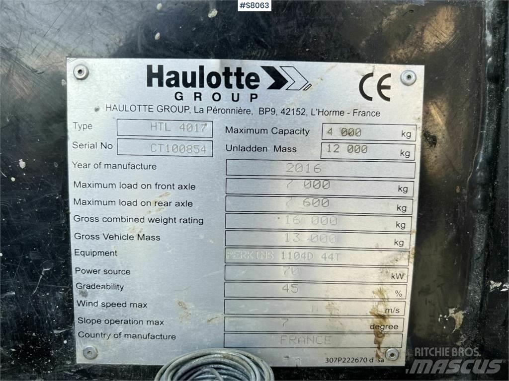 Haulotte HTL4017 Телескопические погрузчики