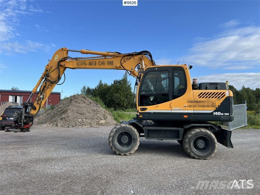 Hyundai 140W-9A Колёсные экскаваторы