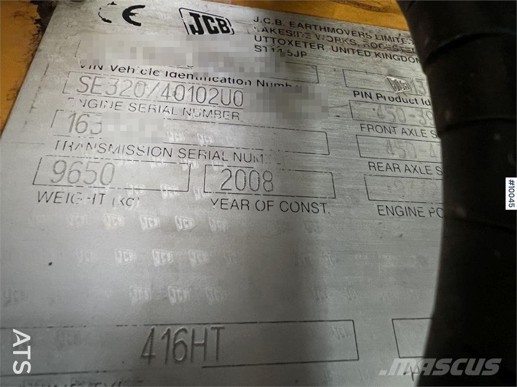 JCB 416 HT Фронтальные погрузчики