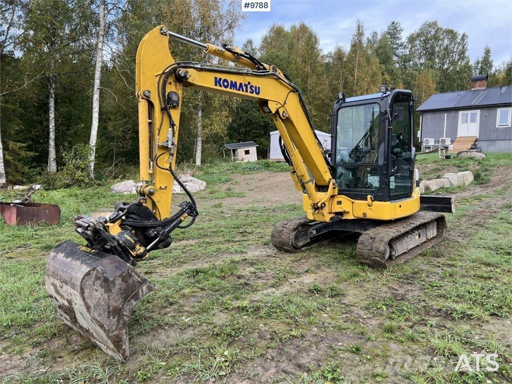 Komatsu PC55MR-5E0 Мини-экскаваторы