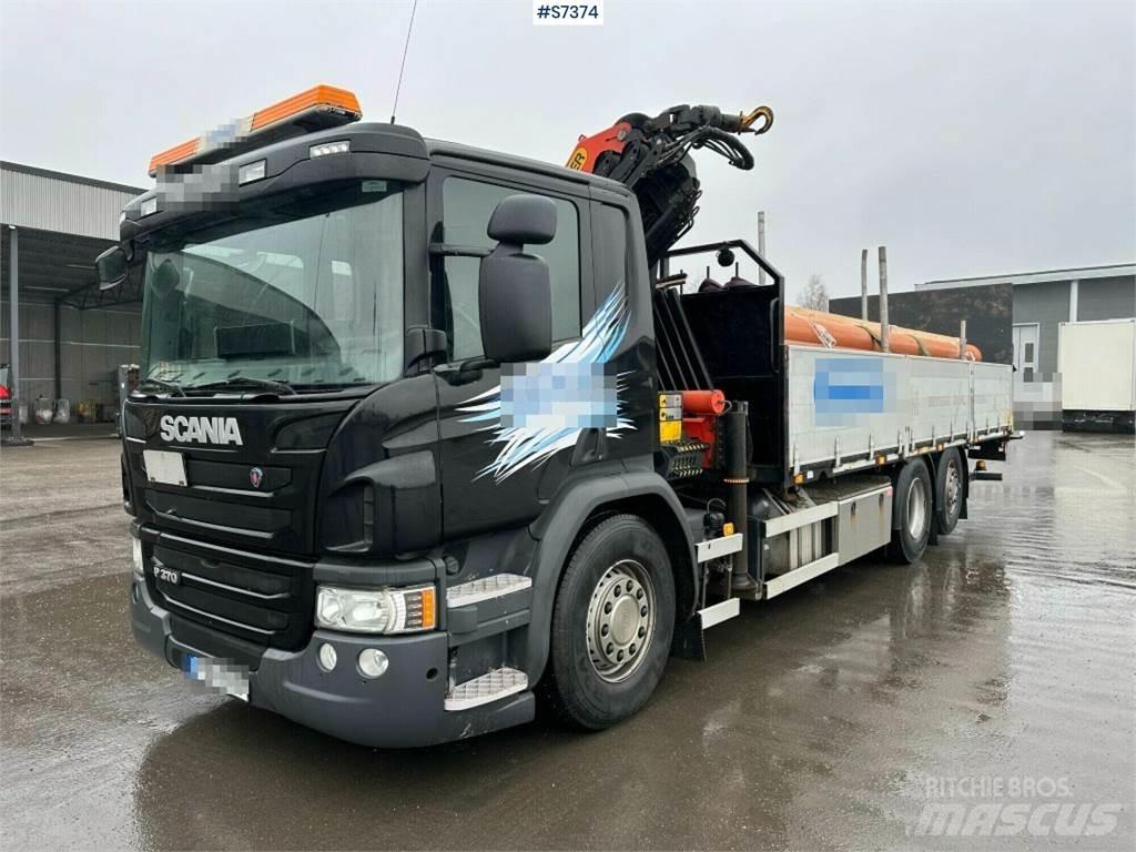 Scania P370 Автомобильные краны