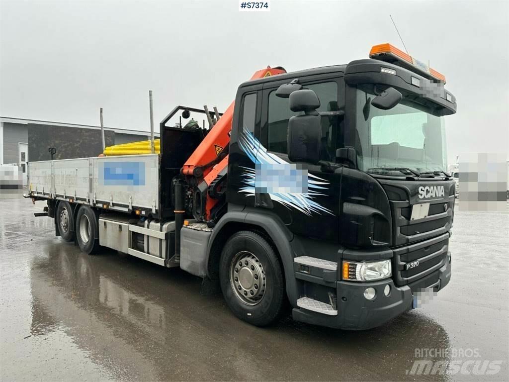 Scania P370 Автомобильные краны