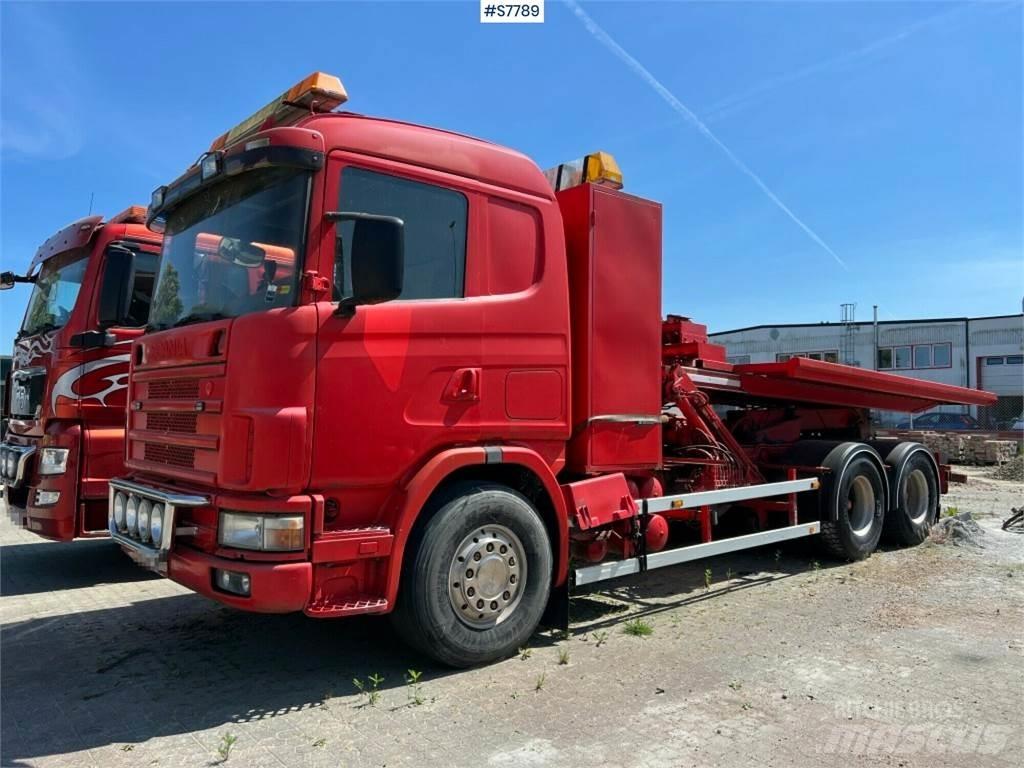 Scania R144GB6X4NA530 Грузовые эвакуаторы