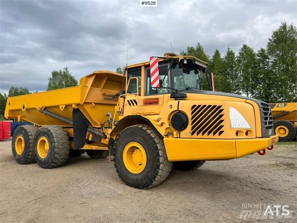 Volvo A25D Шарнирно-сочленённые самосвалы