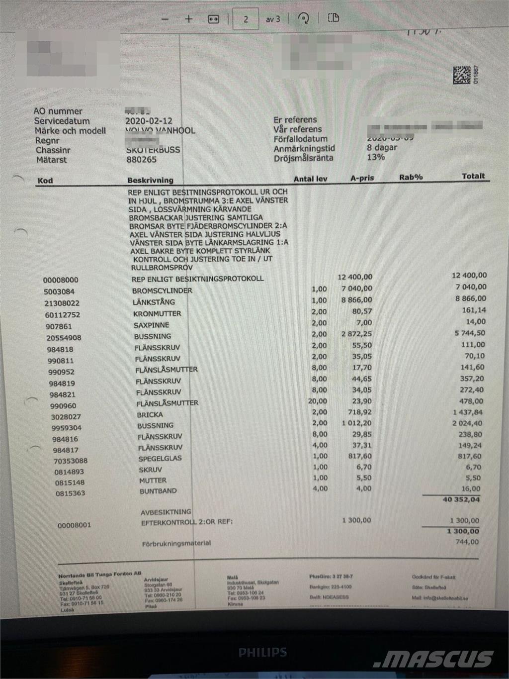 Volvo B10M-70B Другие автобусы