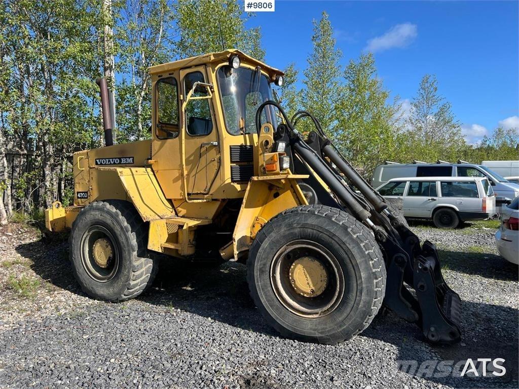 Volvo BM 4300 Фронтальные погрузчики