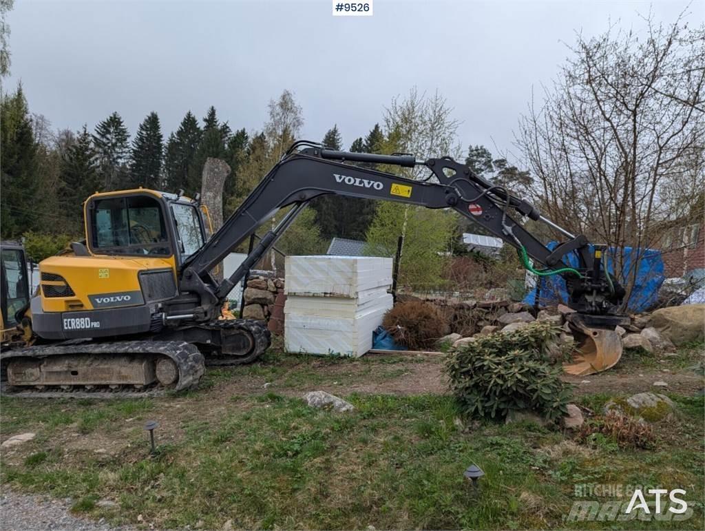 Volvo ECR88D PRO Малые экскаваторы 7т-12т