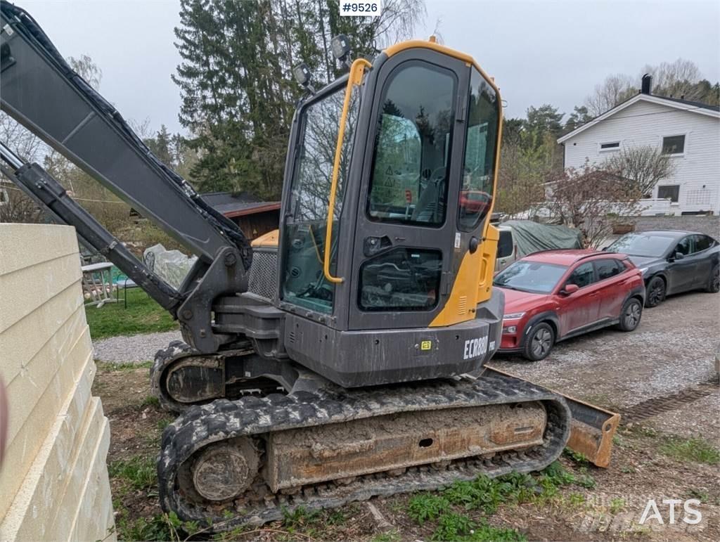 Volvo ECR88D PRO Малые экскаваторы 7т-12т
