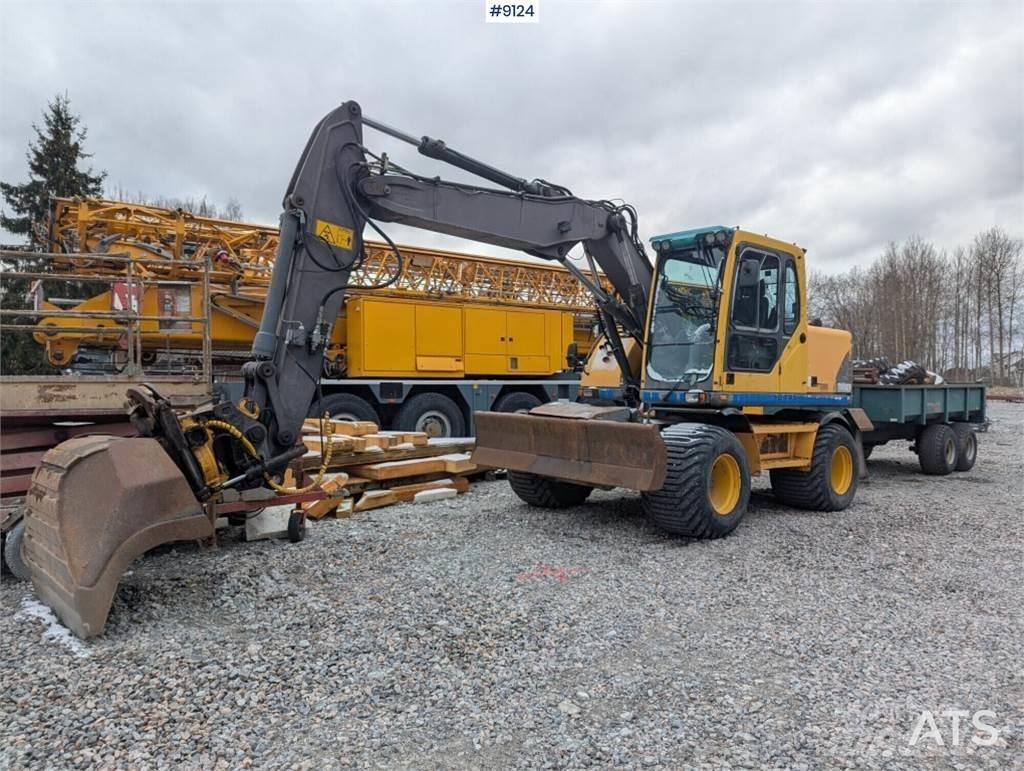 Volvo EW140B Колёсные экскаваторы